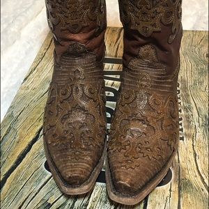 Corral Vintage Cognac Tall Boots